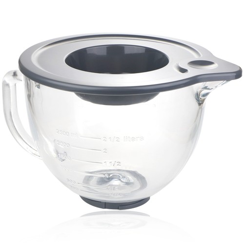 Glass mixing bowl jug for - 4.7l,